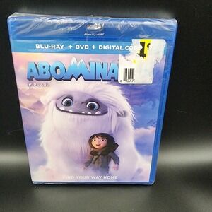 Abominable (Blu-Ray/DVD/Digital, 2019) DreamWorks 2-Disc Set SEALED!  T1